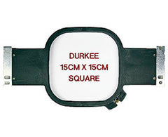 15cm x 15cm (6"x6") Square Hoop, 360 Needle Spacing, Tajima, Brother & Toyota Compatible