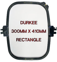 300mm x 410mm Rectangular Jacketback Hoop, 380 Needle Spacing, Barudan Compatible