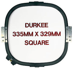 335mm x 329mm Square Jacketback Hoop, 360 Needle Spacing, Happy Compatible