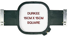 15 x 15cm (6"x6") Square Hoop, 360 Needle Spacing, SWF & Inbro Compatible