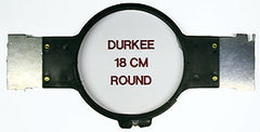 Durkee 6 3/4" (18cm) Round Hoop, 400MM Needle Spacing, Melco Bravo & Amaya Machines