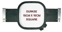 15 x 15cm (6"x6") Square Hoop, 400 Needle Spacing, SWF & Inbro Compatible