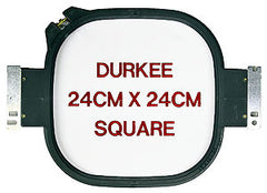 24cm x 24cm Square Hoop, 400 Needle Spacing, SWF & Inbro Compatible