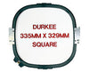 335 x 329mm Square Hoop, 450 Needle Spacing, SWF & Inbro Compatible