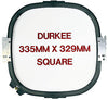 335 x 329mm Square Hoop, 360 Needle Spacing, SWF & Inbro Compatible