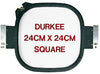 24cm x 24cm (9"x9") Square Frame for Janome MB-4 Machines