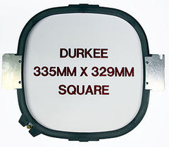 335mm x 329mm Square Hoop, 400 Needle Spacing, Melco Compatible