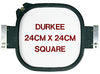 24cm x 24cm Square Hoop, 500 Needle Spacing, SWF & Inbro Compatible