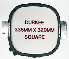 335mm x 329mm Square Jacketback Hoop, 400 Needle Spacing, ZSK Compatible